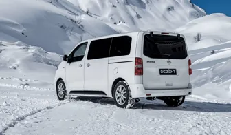DEZENT TV silver OPEL Zafira Life rear