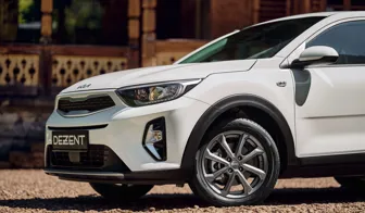 DEZENT KT graphite Kia Stonic front