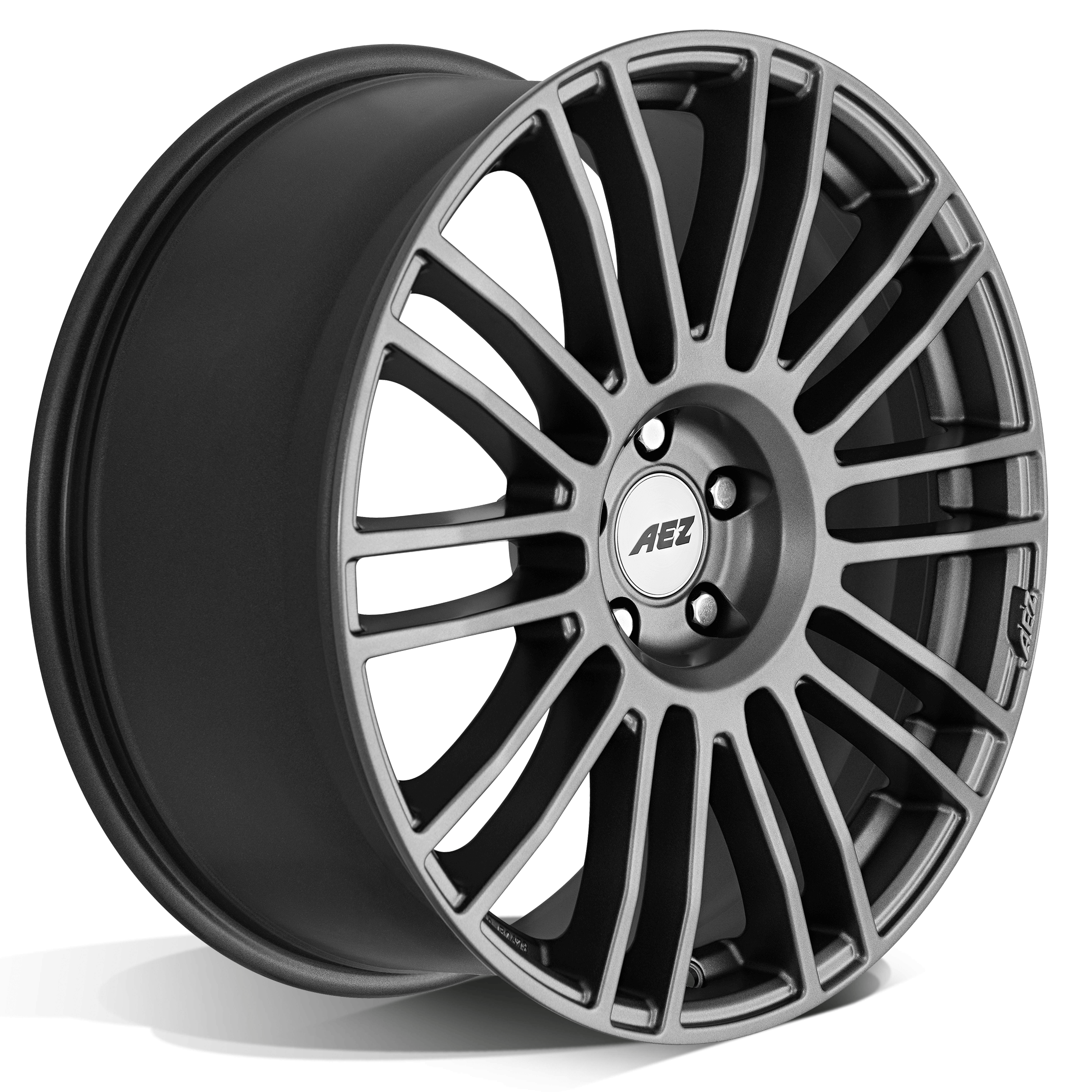 AEZ Strike graphite sportive elegant alloy wheel extreme side