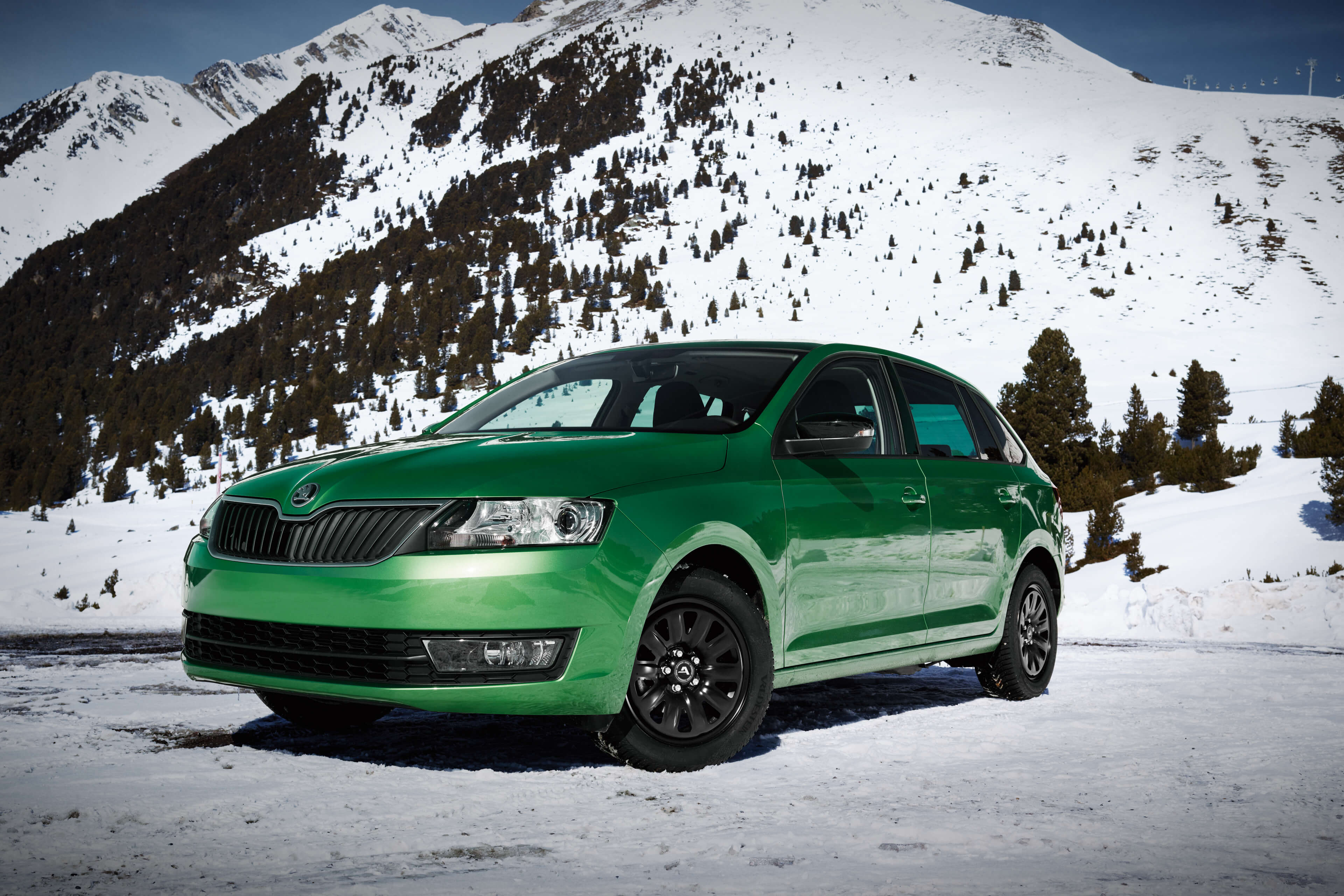 ALCAR hybrid wheel 01 black Skoda Rapid frontal