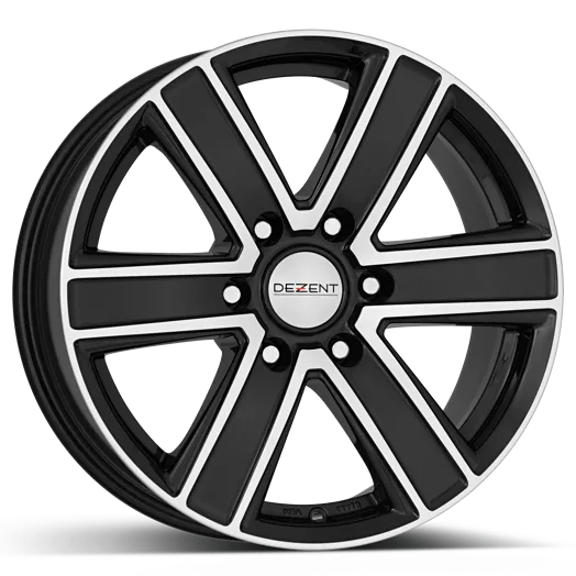 DEZENT TJ dark black alloy wheel