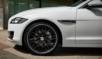AEZ Crest dark rim Jaguar XF ALCAR front axle stylish