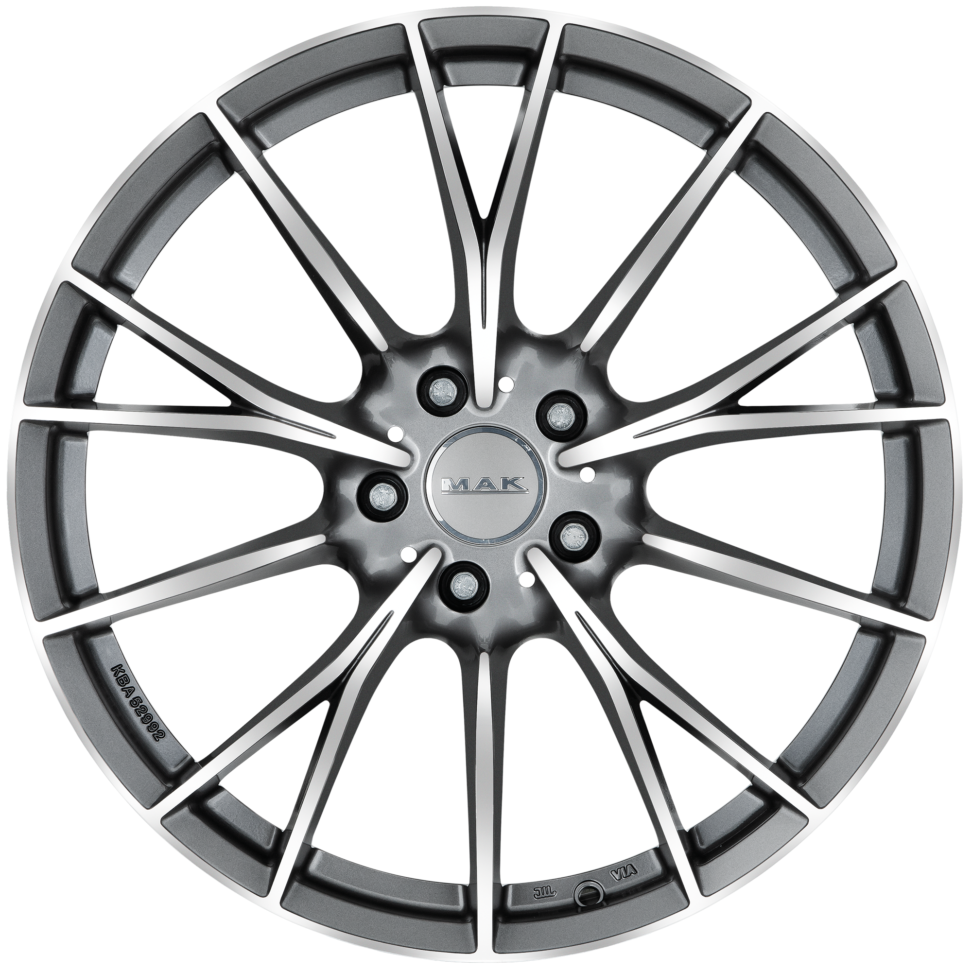 MAK Fabrik D Gun Metallic Mirror Front