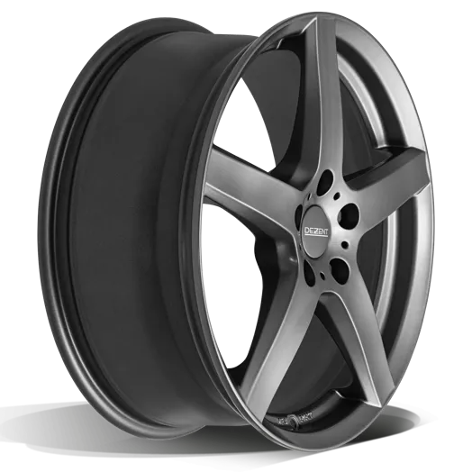 DEZENT TY graphite Alurad extrem schräg fünf 5 Speichen