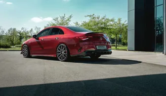 DOTZ Fuji dark Mercedes CLA 45 rear