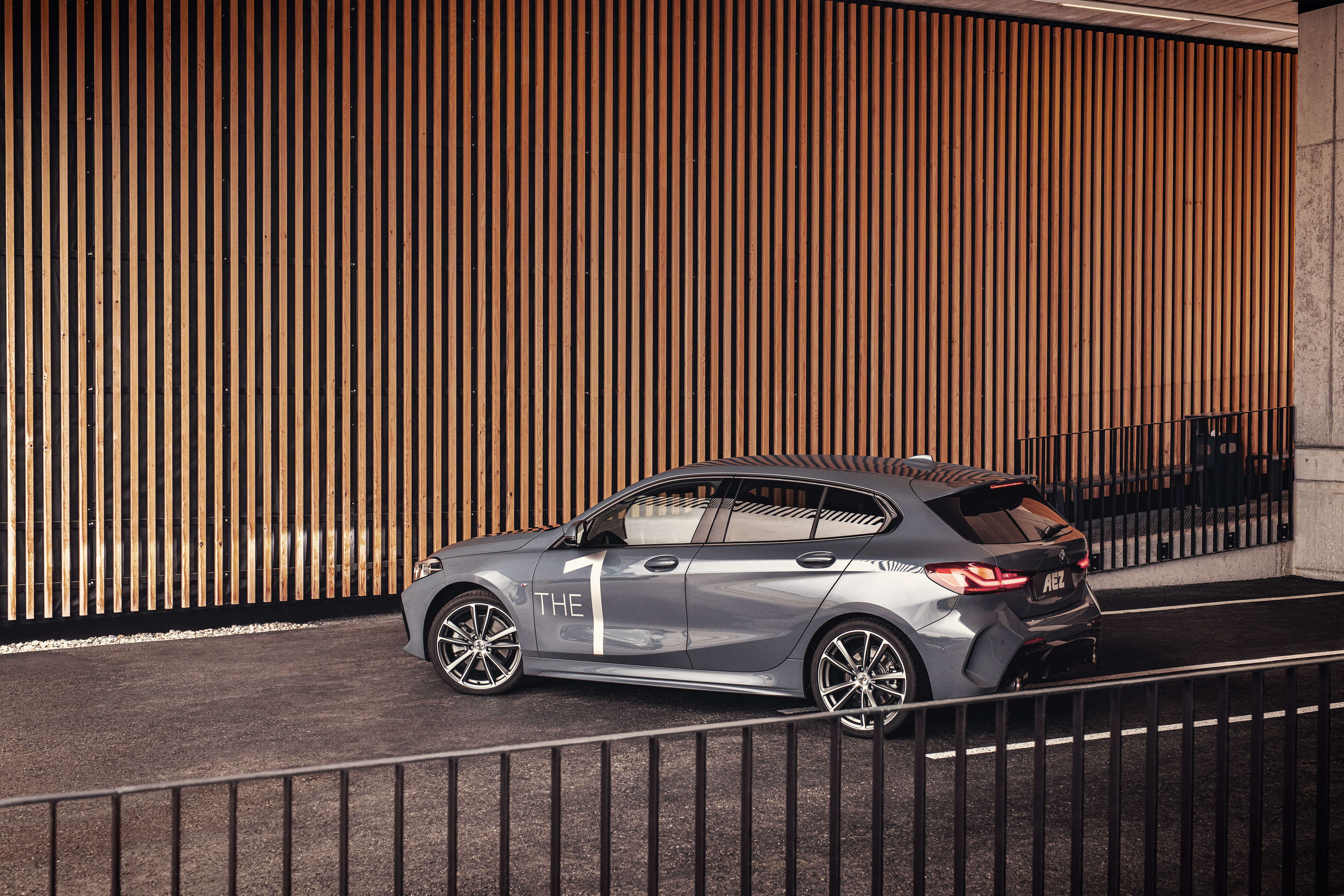 AEZ Tioga titan BMW1 Heck