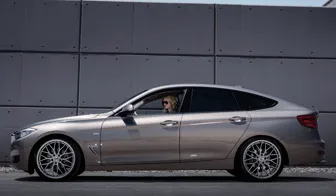 BMW 3GT AEZ Antigua high gloss wheel full side car view