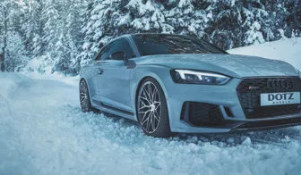 DOTZ Suzuka Dark Audi RS5 frontal