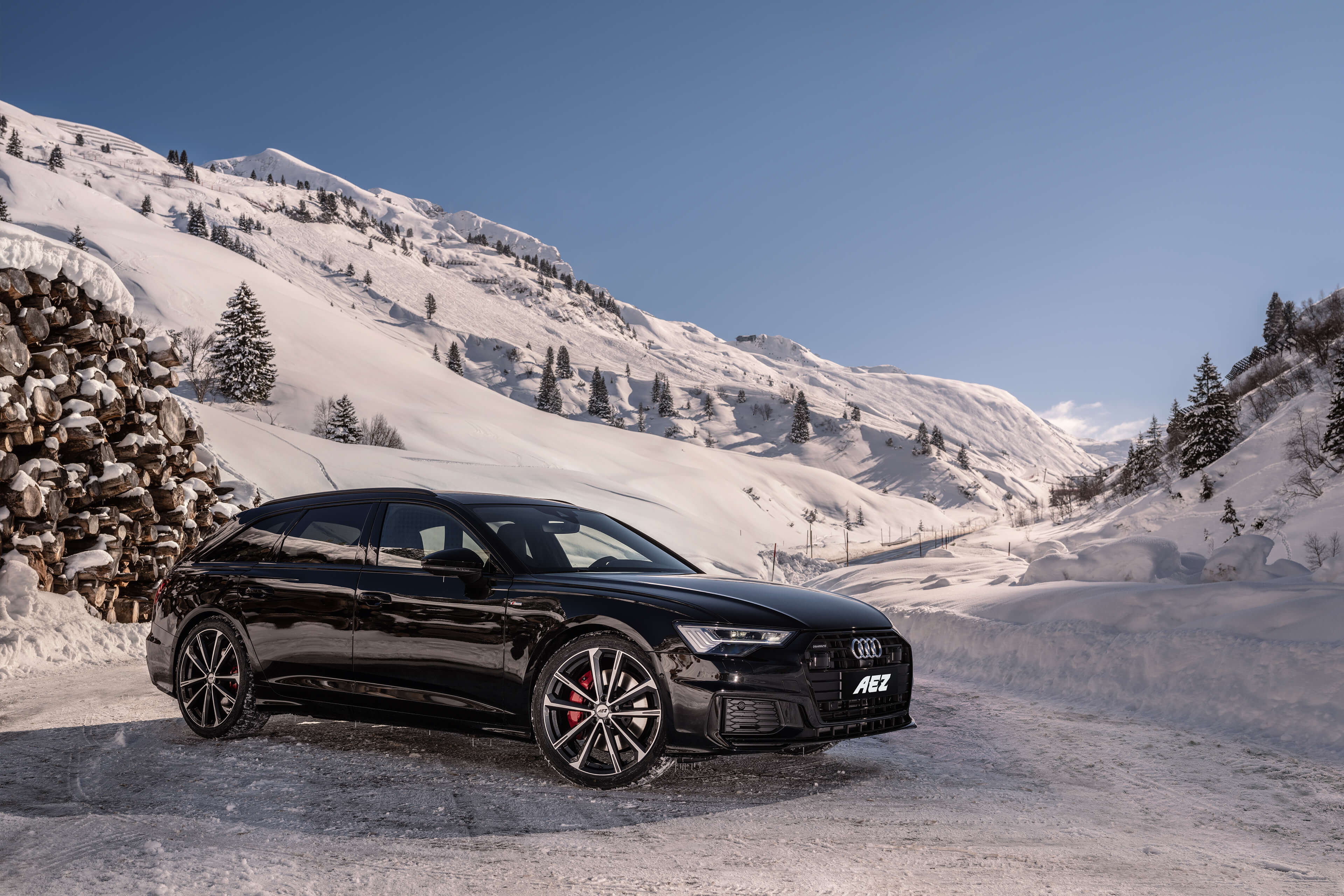 AEZ Aruba dark Audi A6 front