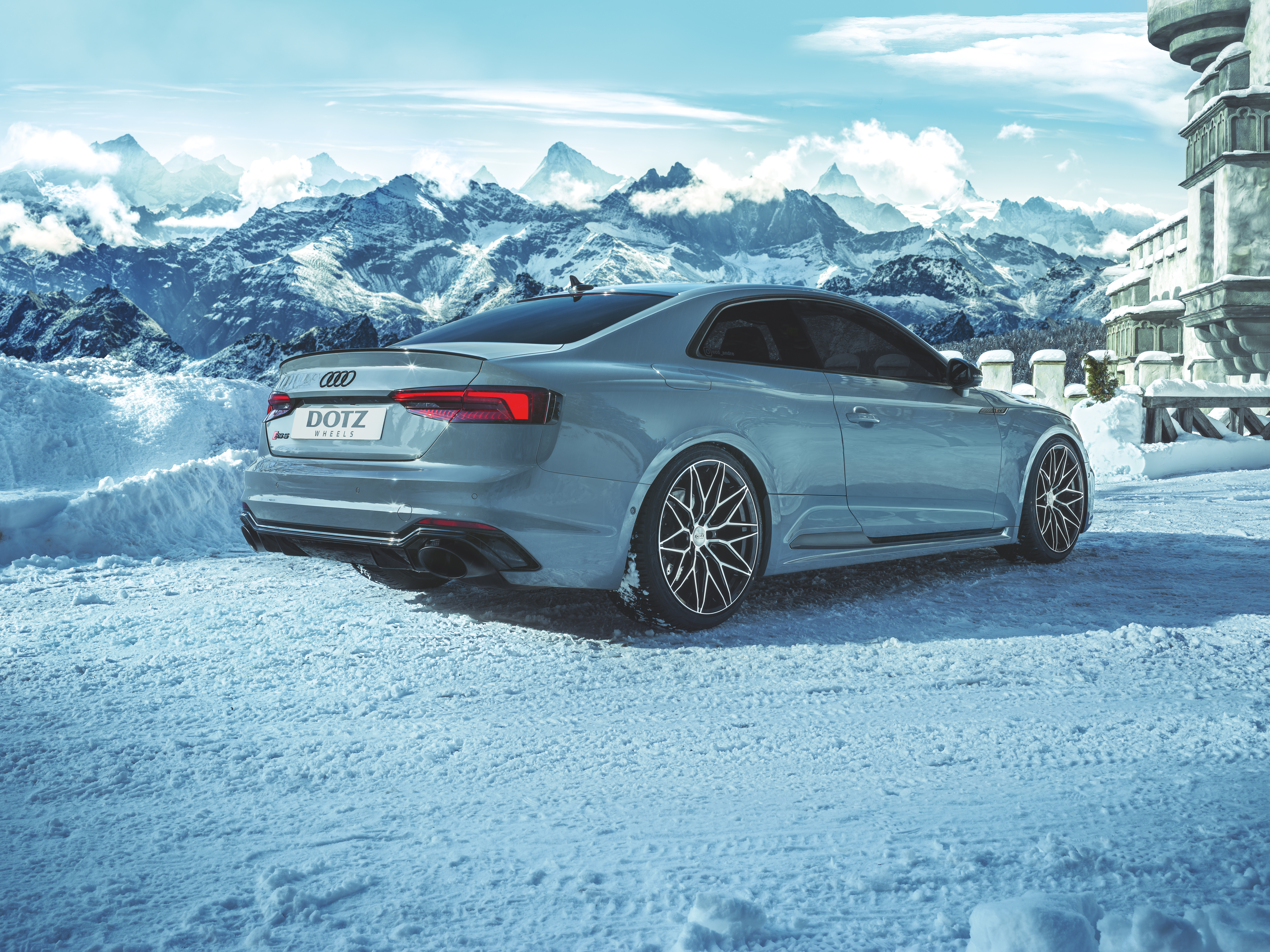 DOTZ Suzuka Dark Audi RS5 rear