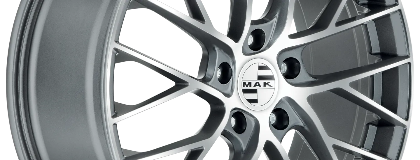MAK Monaco D Gun Metallic Mirror 3 4