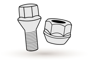 ALCAR Schrauben Muttern