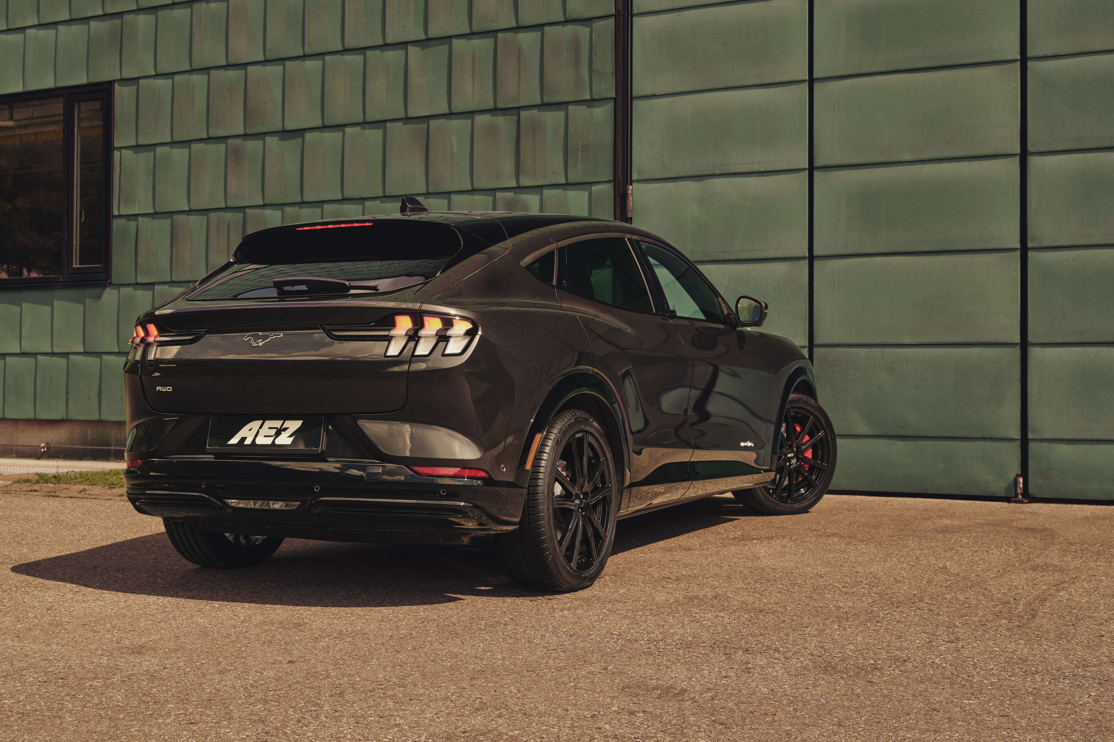 AEZ Montreal black Mustang Mach E rear