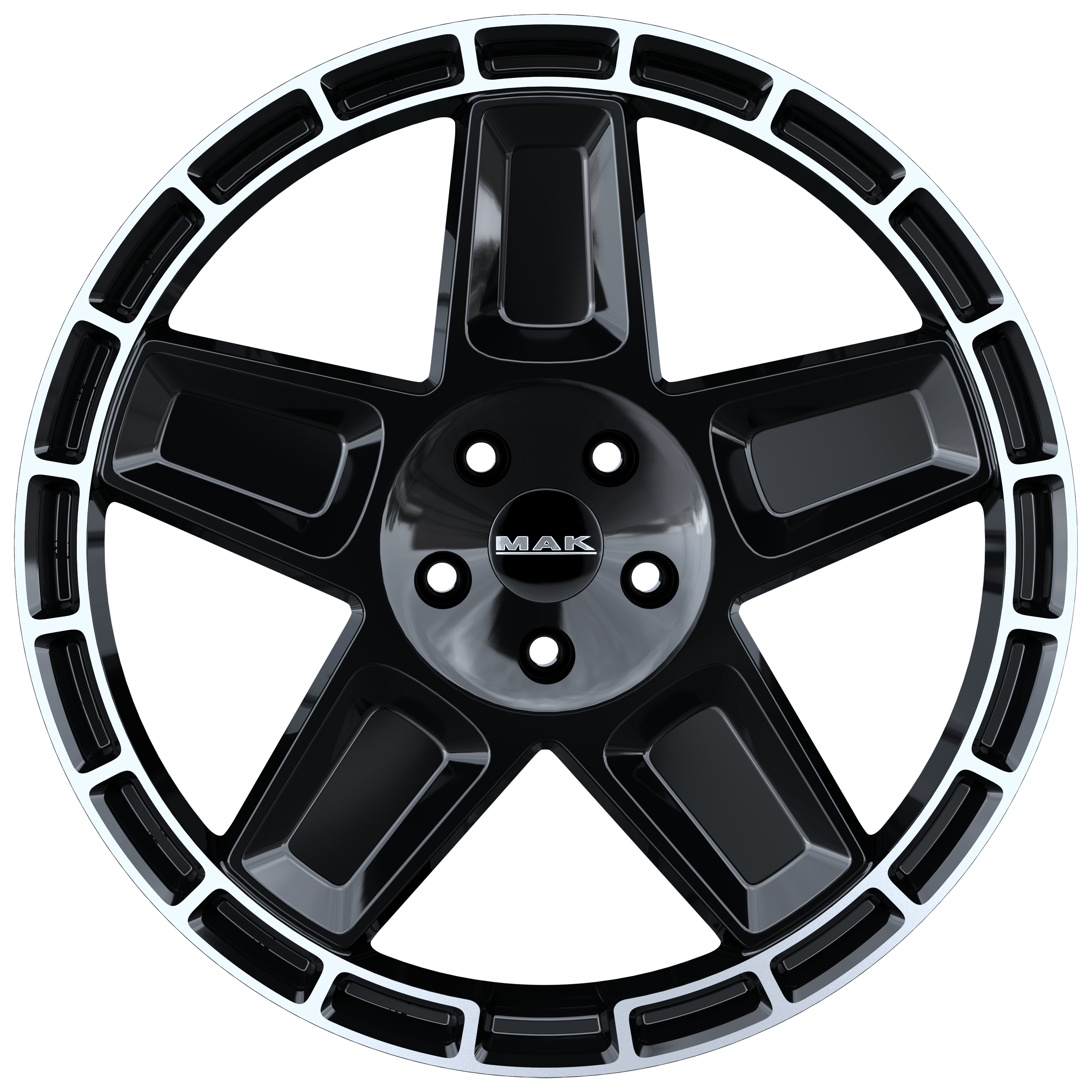 Trek Gloss Black Mir Fron