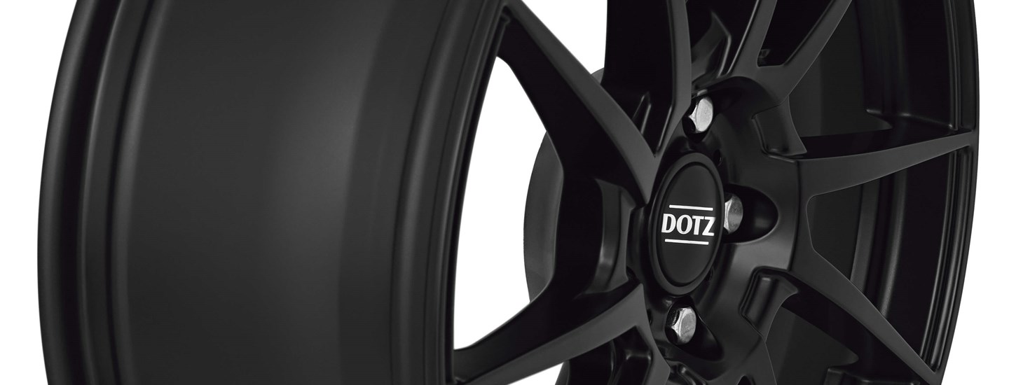 DOTZ Kendo dark alloy wheel black