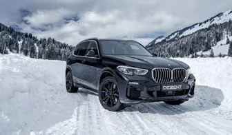 DEZENT TV black BMW X5 frontal