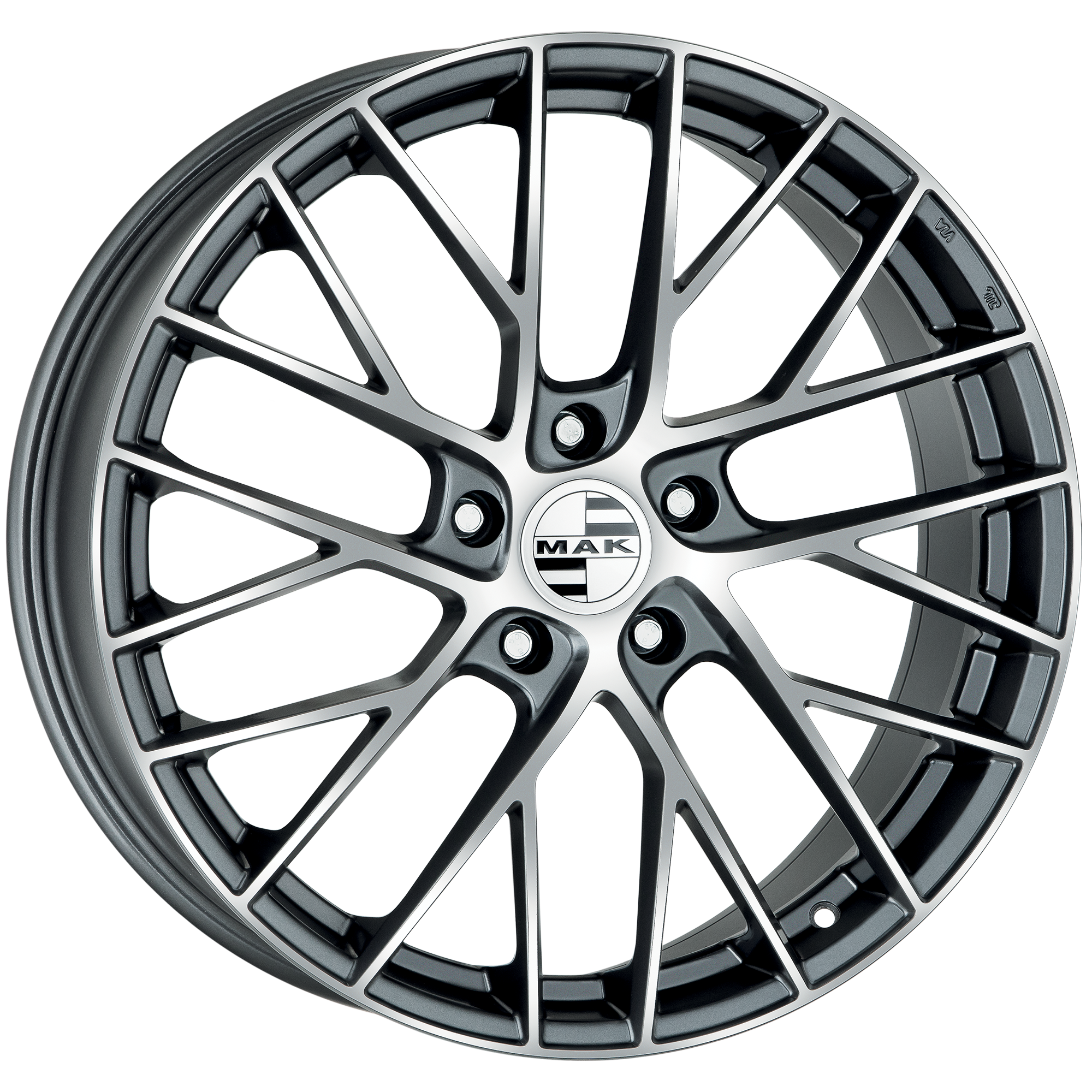 MAK Monaco D Gun Metallic Mirror Ant