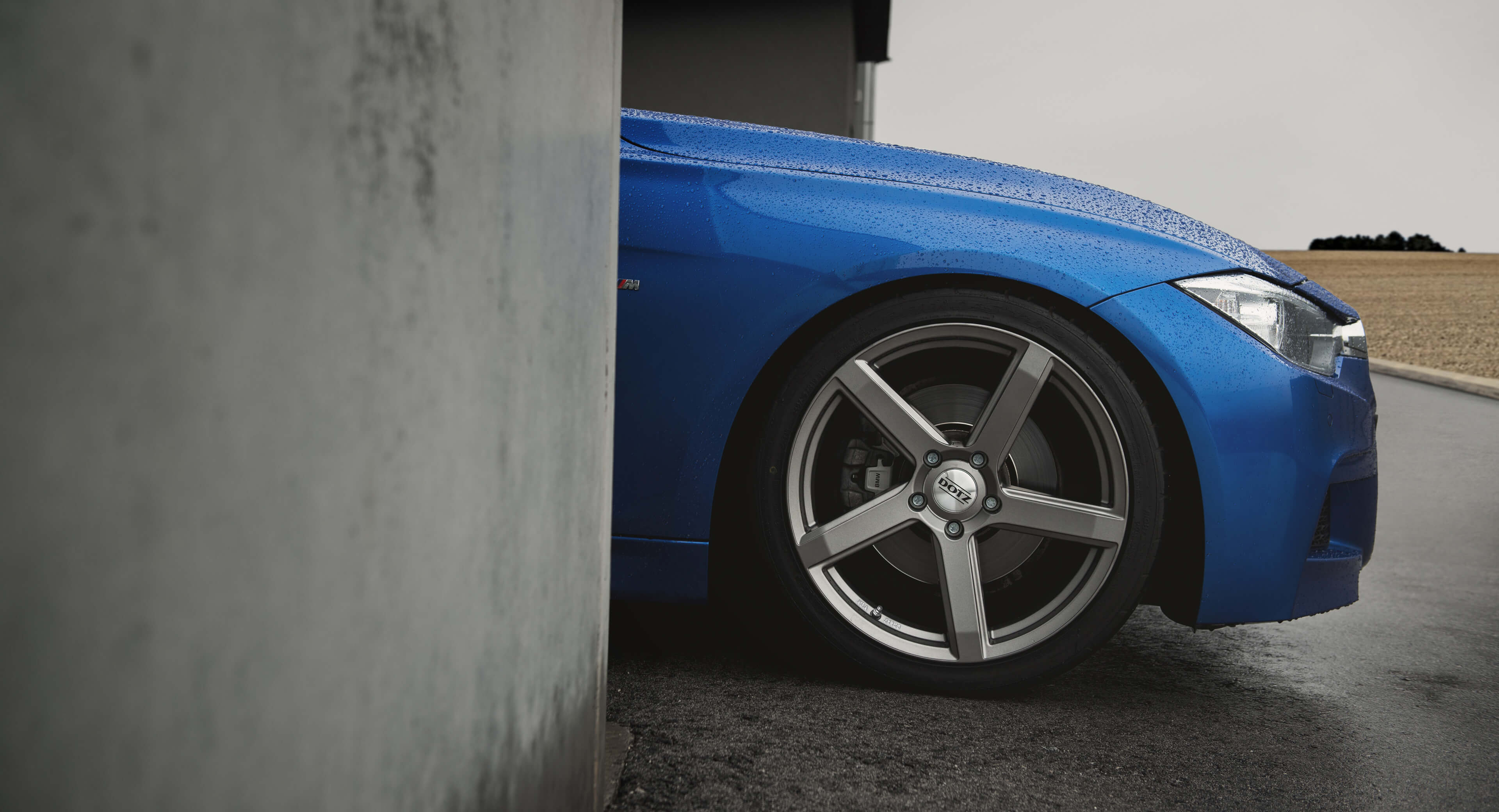 BMW DOTZ CP5 alloy wheel SR3 paint