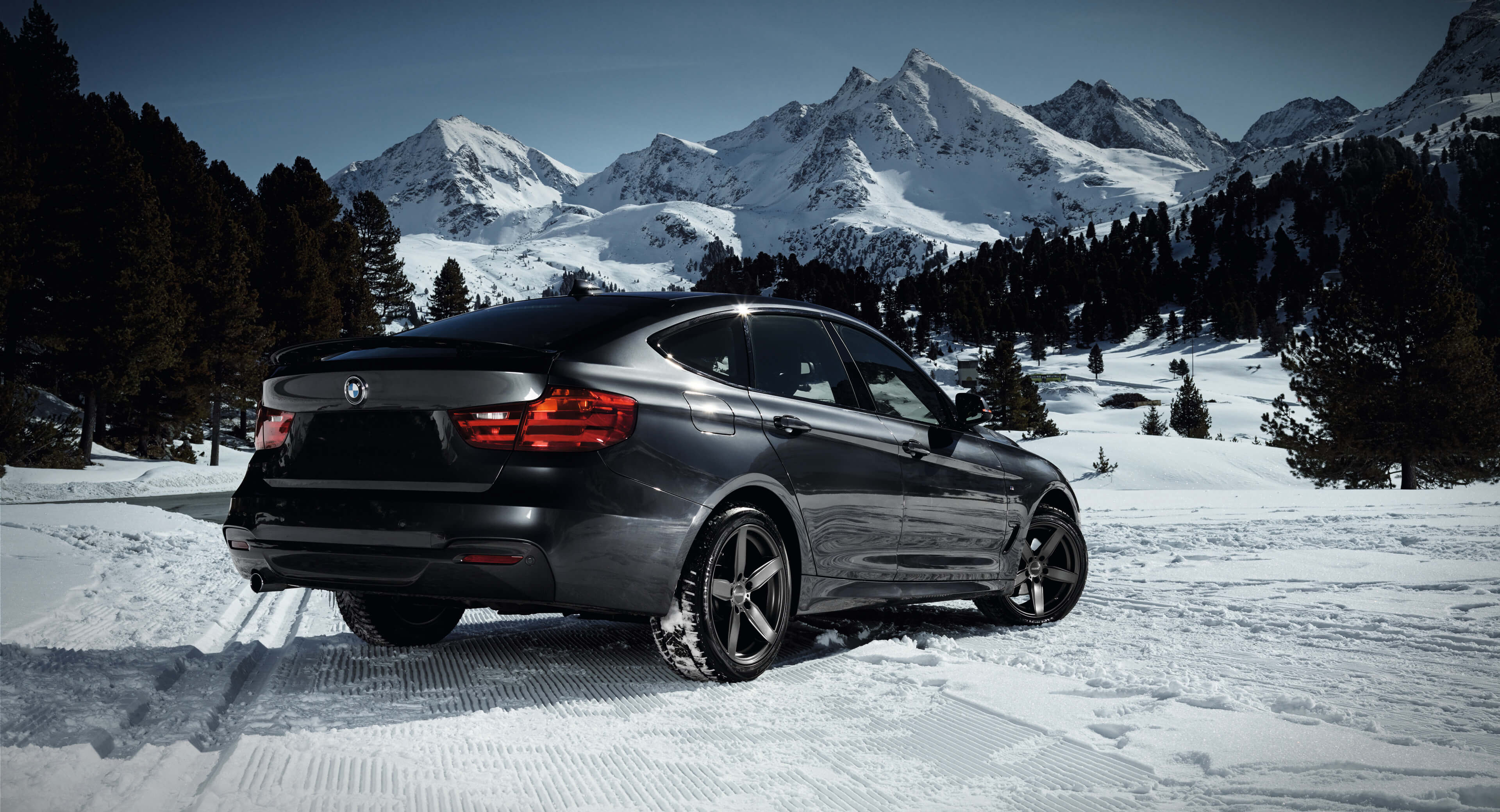 BMW Series-4 Series-5 Series-5 DEZENT TB graphite alloy wheel 