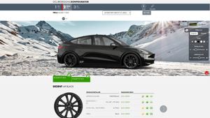 OCL Brorssons Fälgprovare Vinter Tesla Model Y DEZENT AR Black