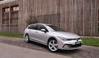 DEZENT TU silver VW Golf8 frontal