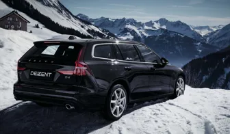 DEZENT TW silver Volvo V60 frontal