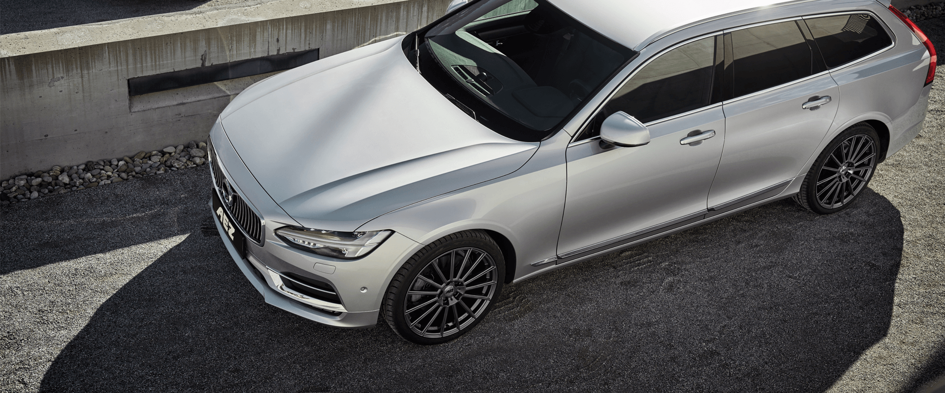 AEZ Steam graphite alloy wheel fixe bored Volvo Audi, BMW, Alfa Romeo