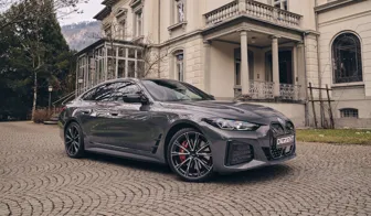 DEZENT AR dark BMW i4 front
