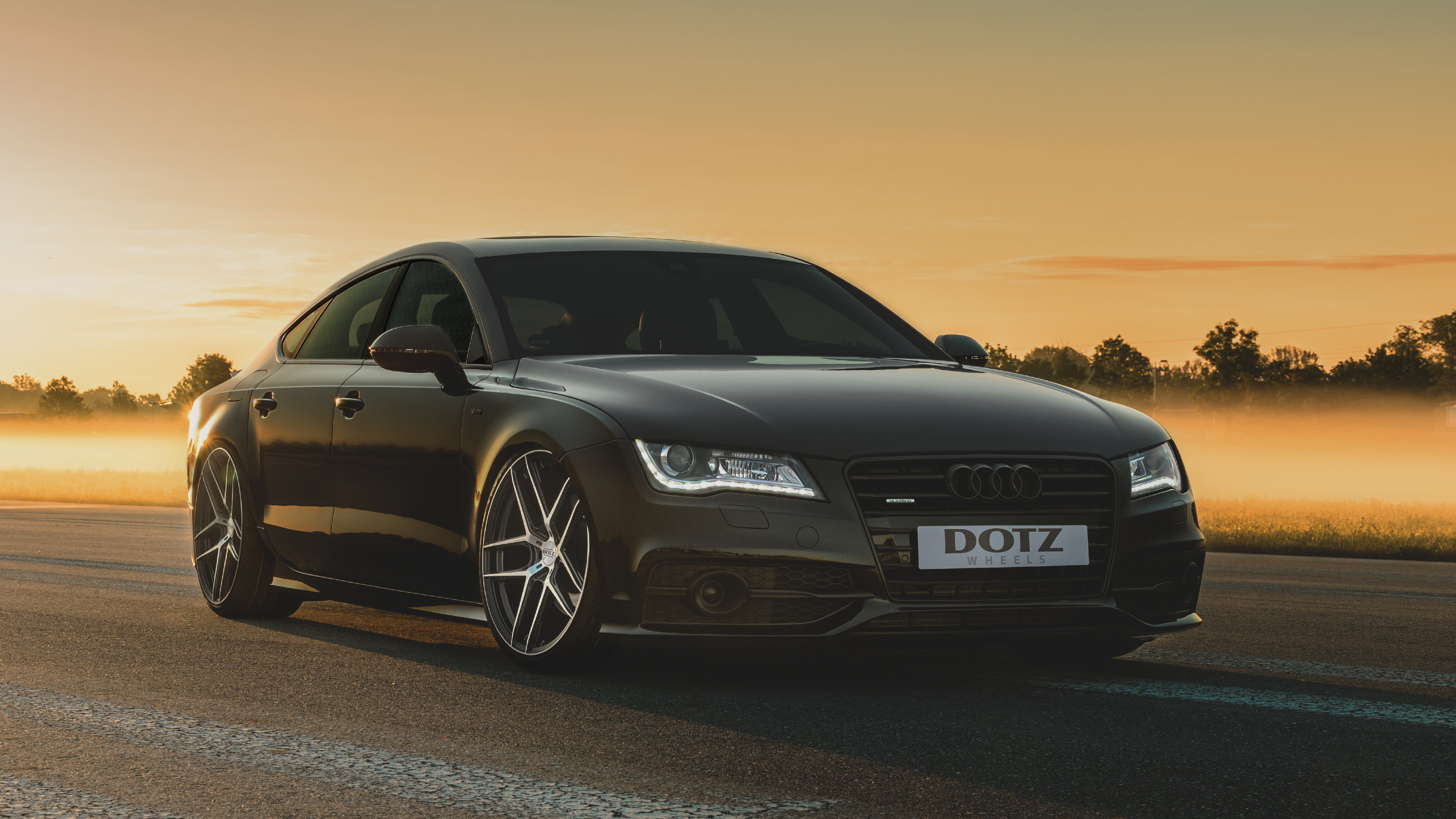 Audi A7 med DOTZ LagunaSeca dark fälgar från OCL Brorssons