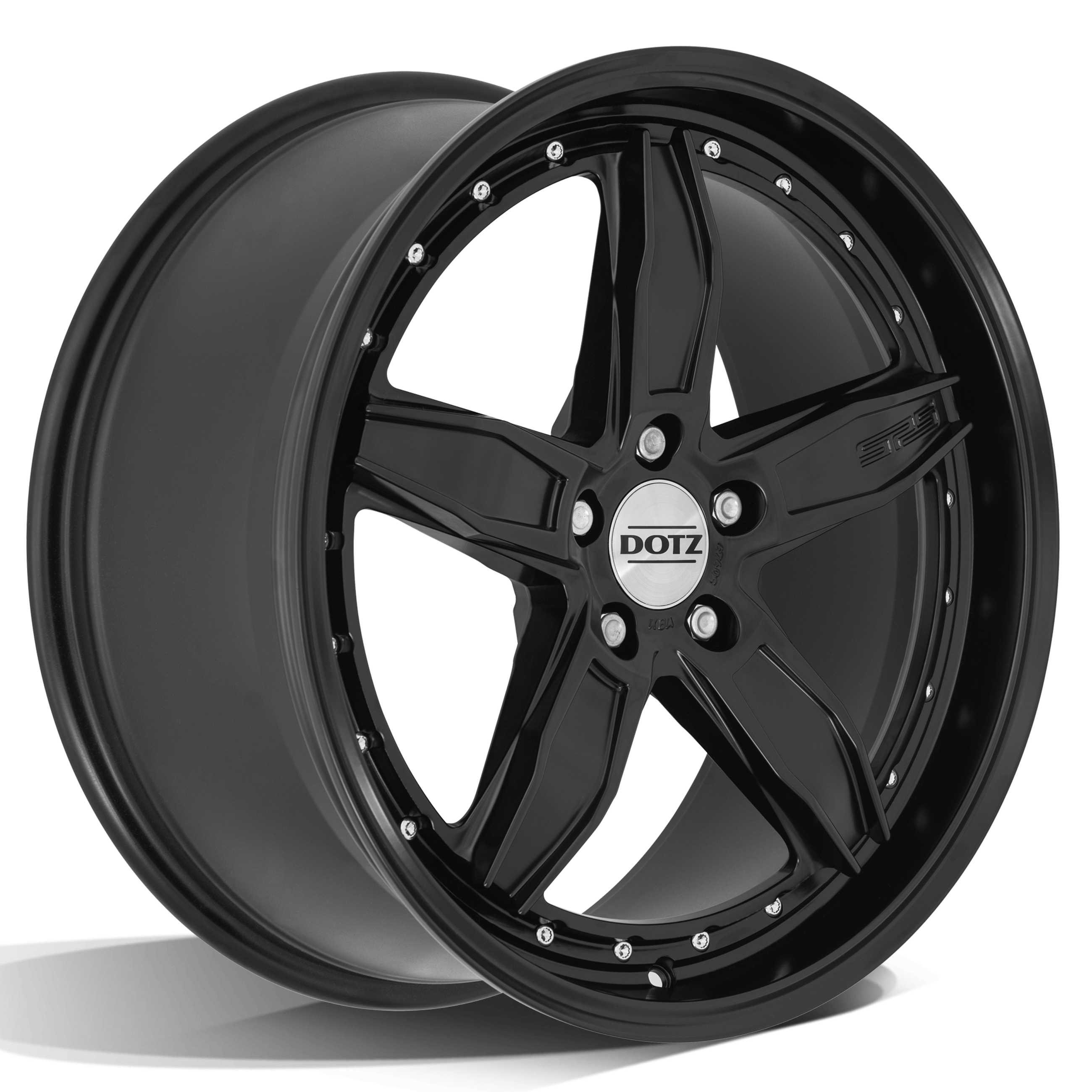 DOTZ SP5 black edt. alloy wheel extreme side