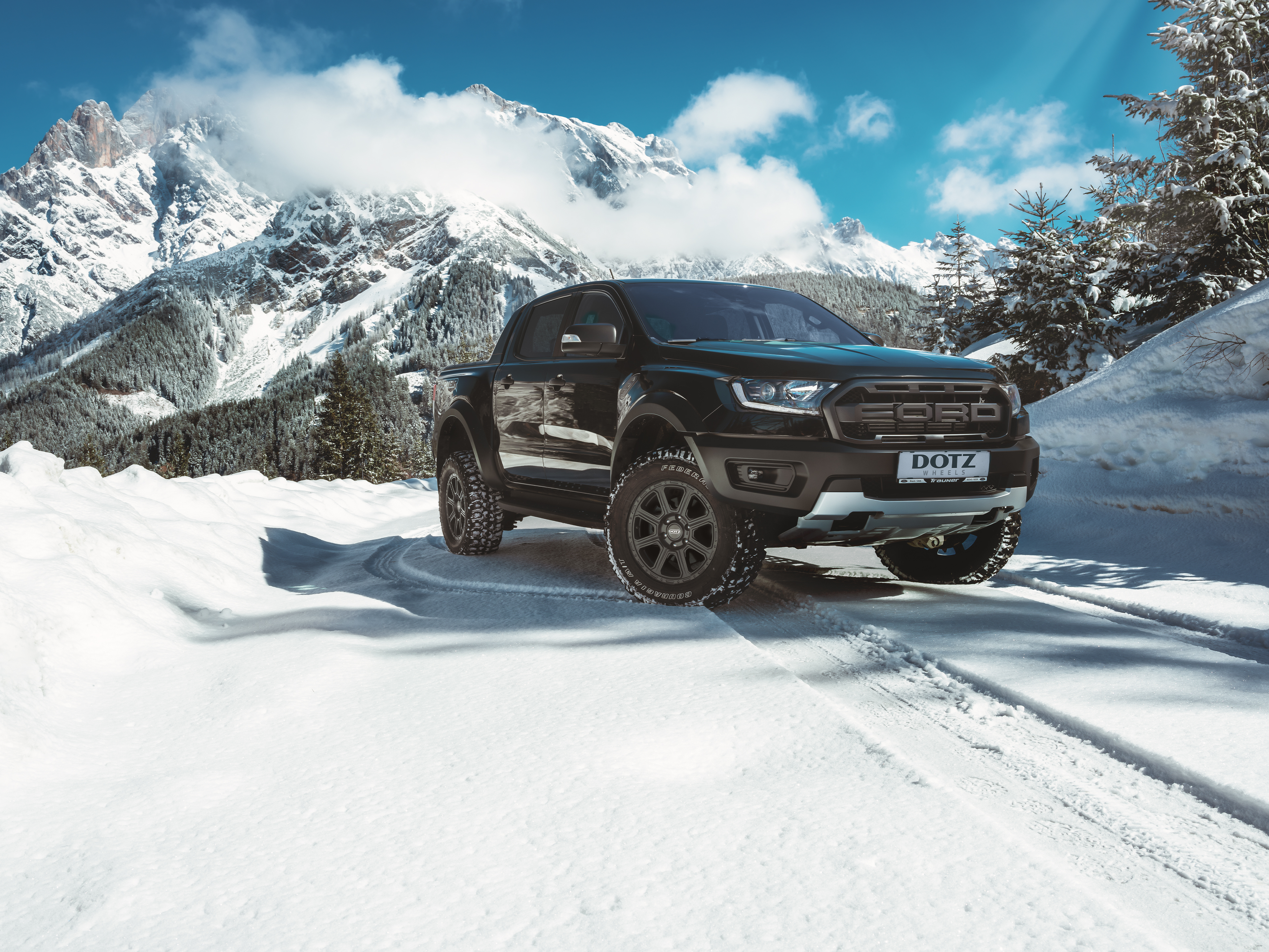 DOTZ 4X4 Kalahari Black auf Ford Raptor