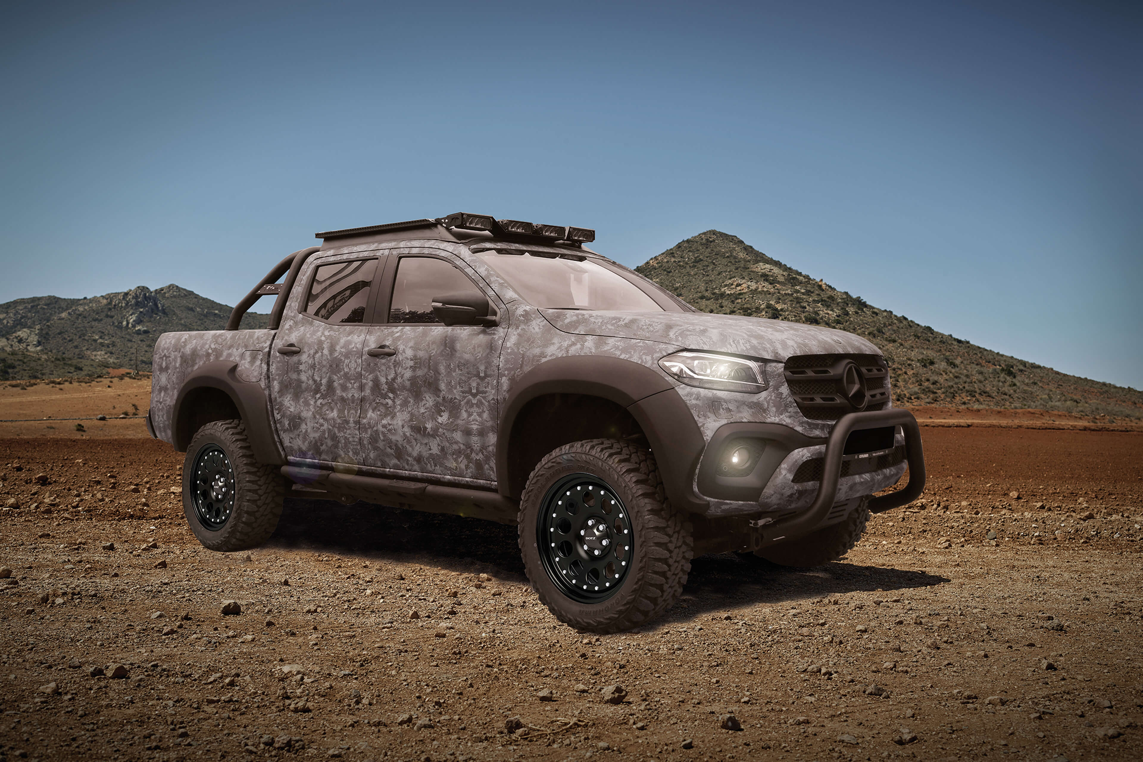 DOTZ 4x4 Modular Beadlock 18" Mercedes X-Klasse