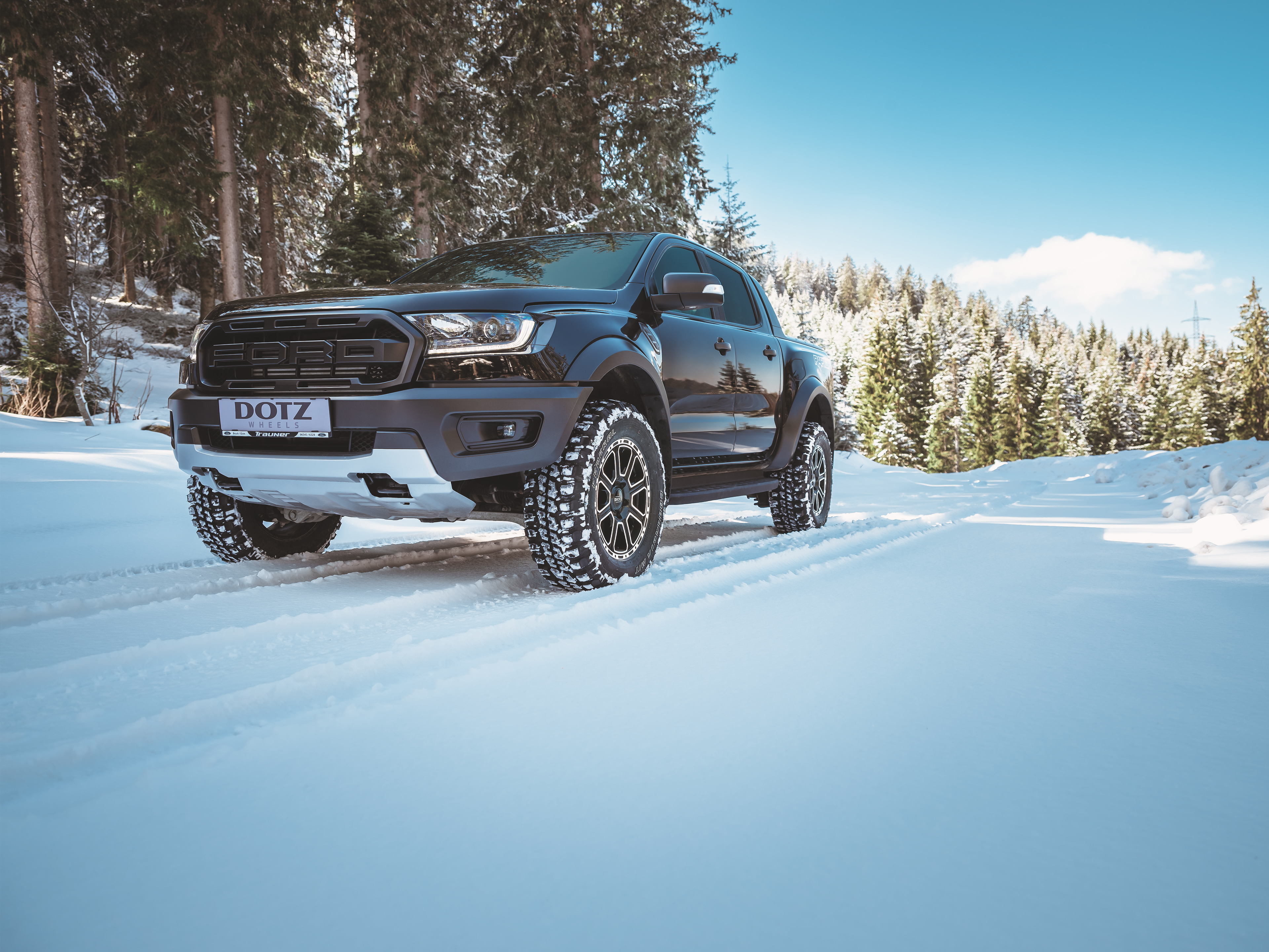 DOTZ 4X4 Kalahari Dark auf Ford Raptor