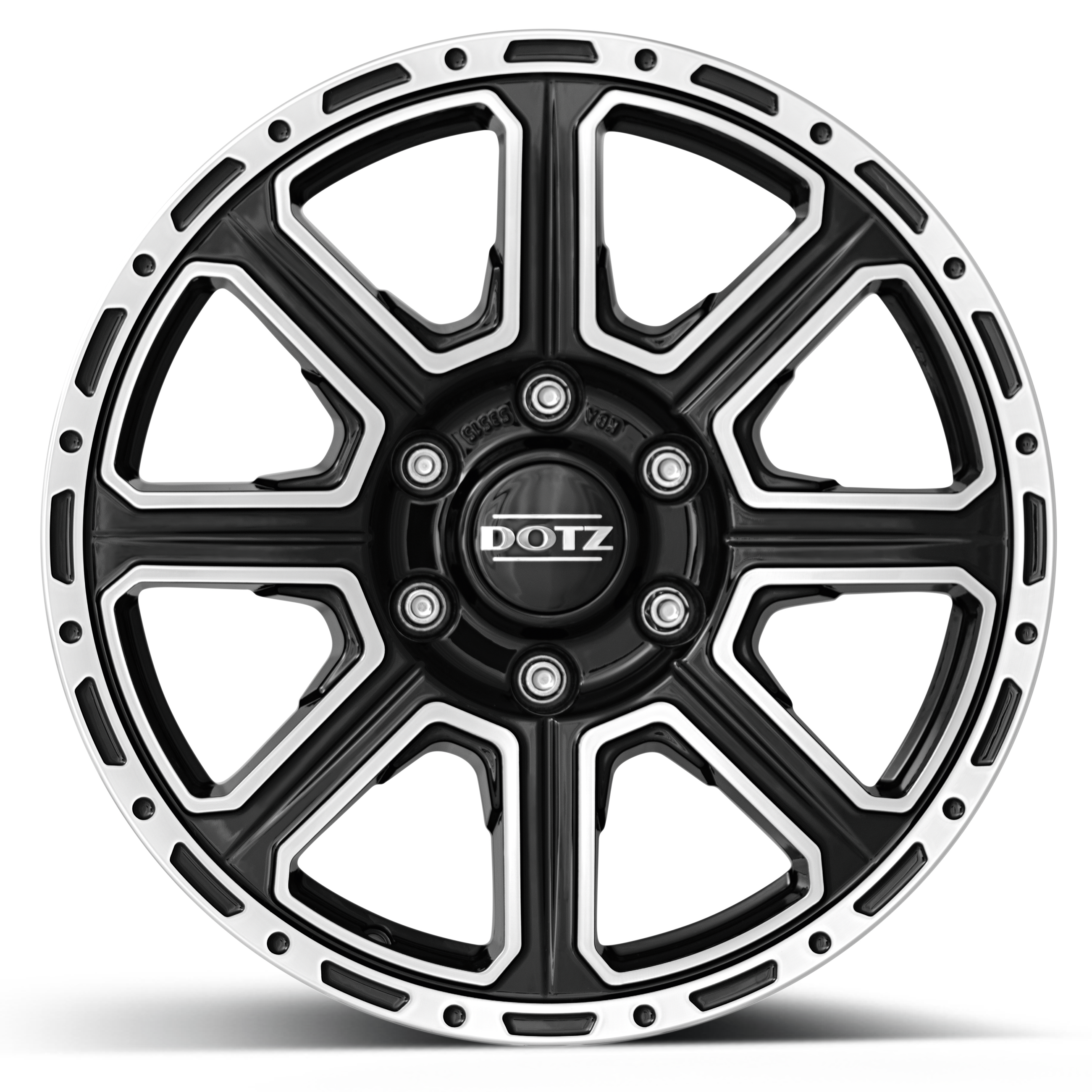 DOTZ Kalahari dark 4x4 Alufelge