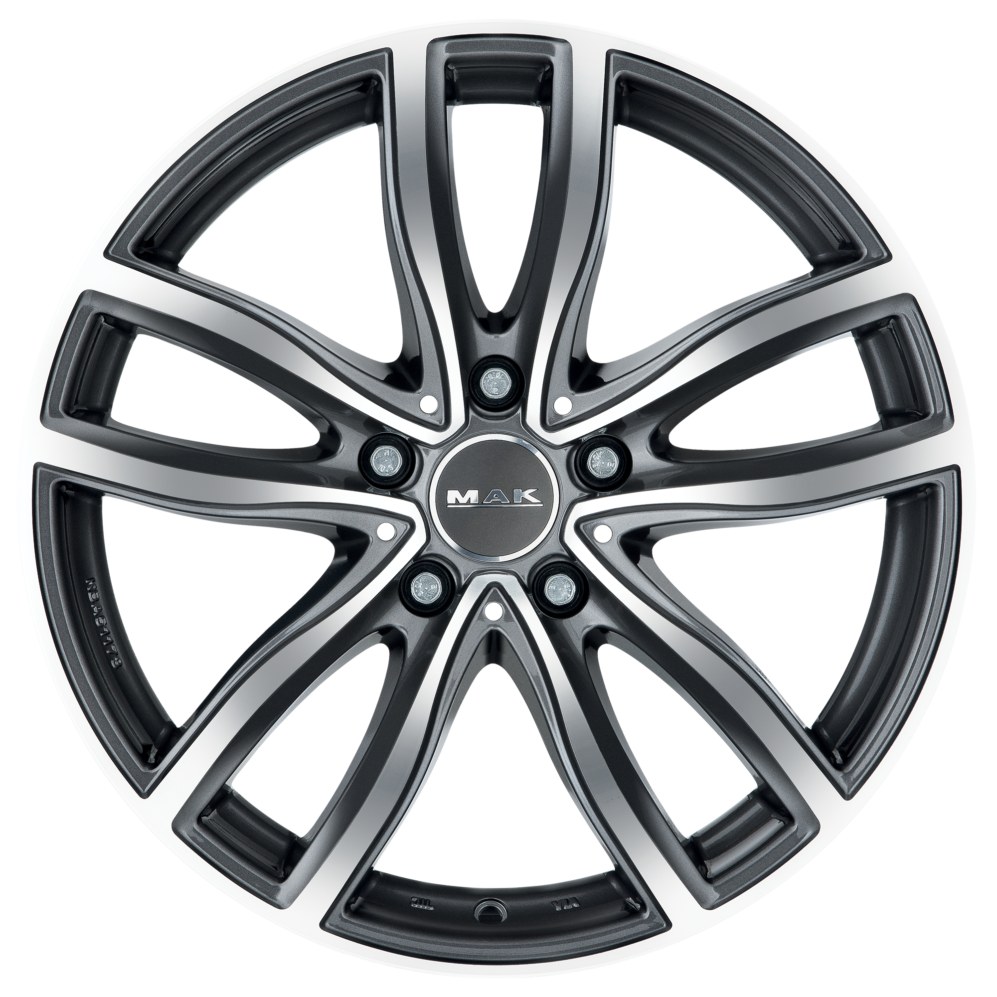 MAK Fahr Gun Metallic Mirror Front