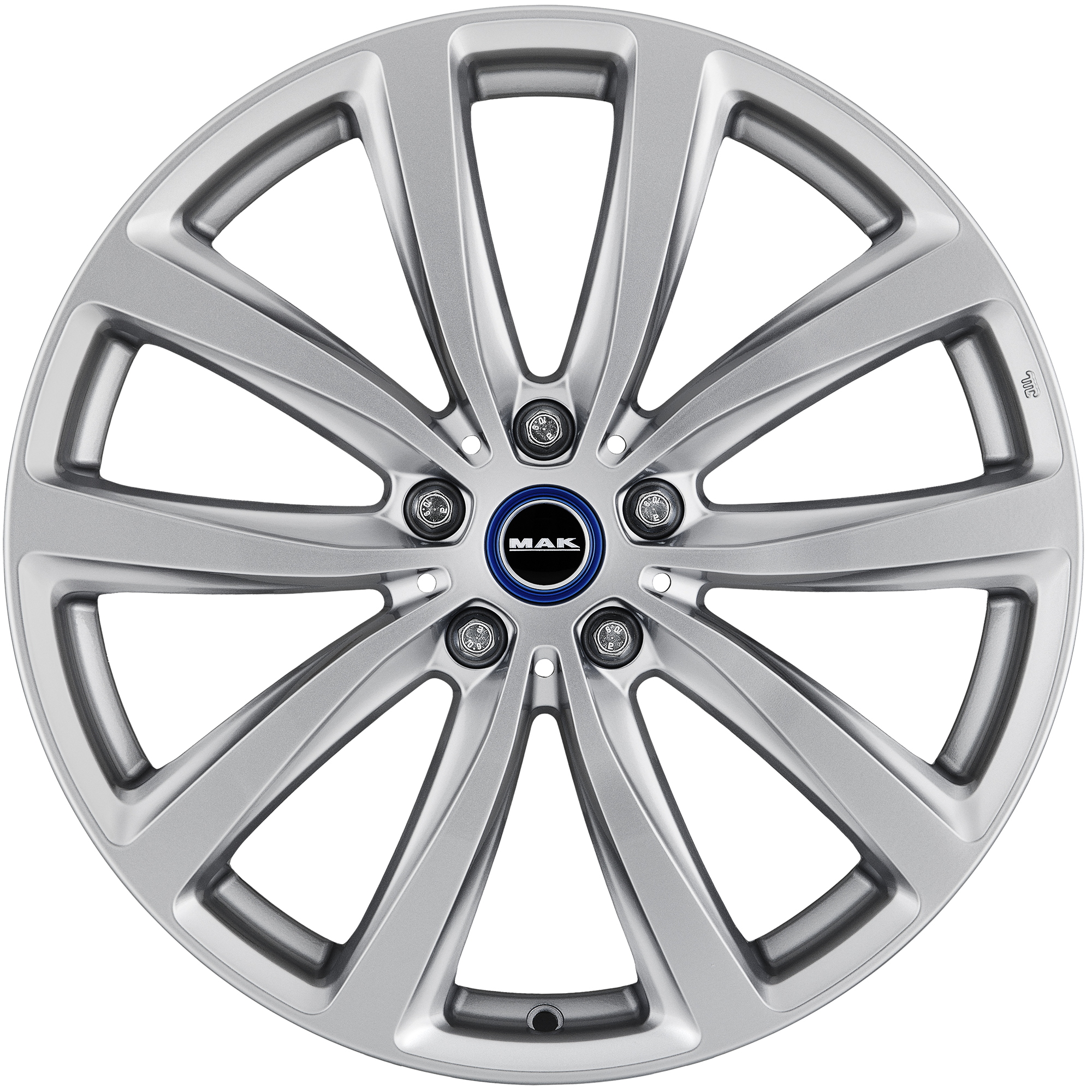 MAK Watt Silver Front