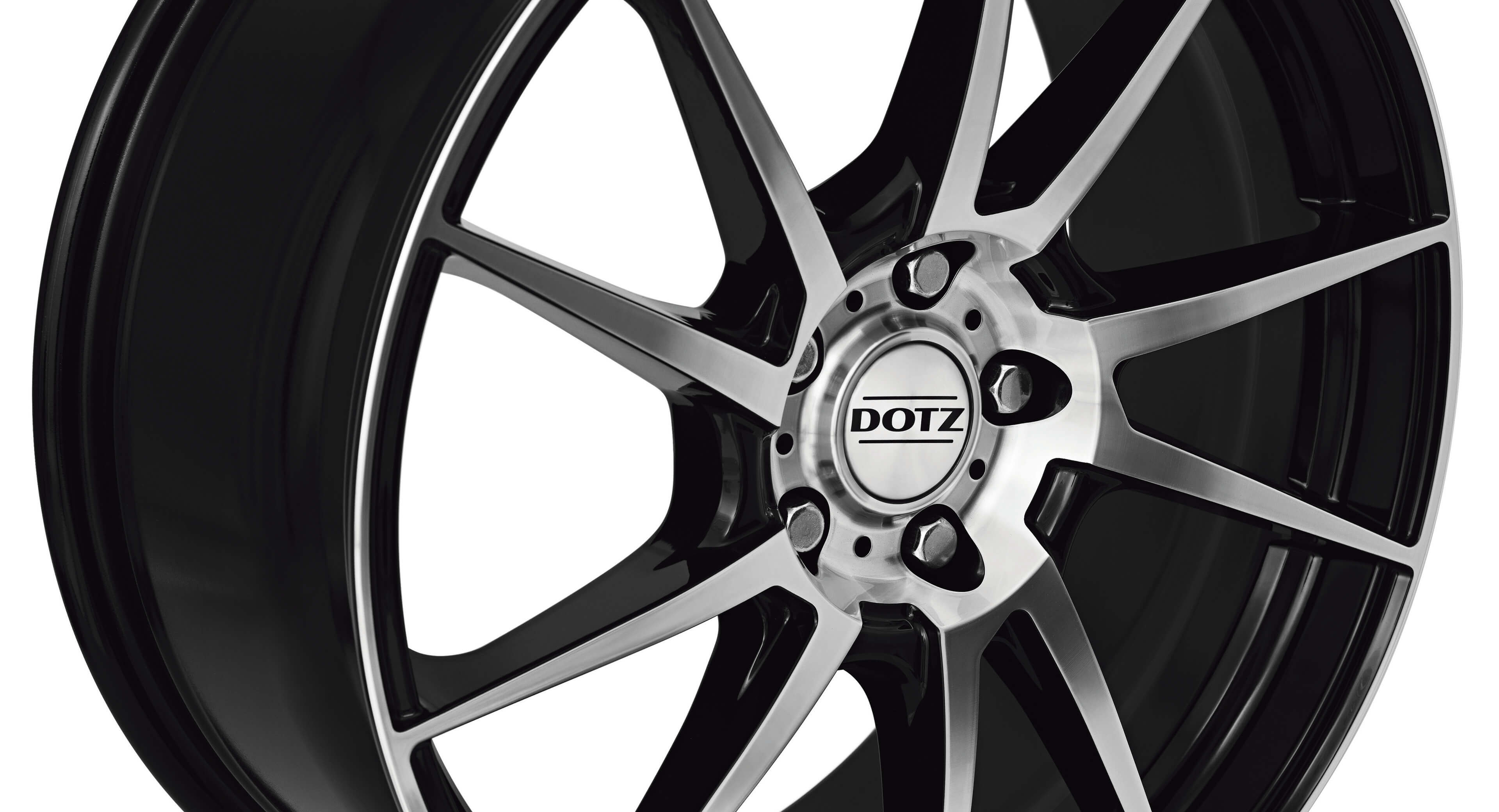 DOTZ Kendo alloy wheel double spoke detail frontal