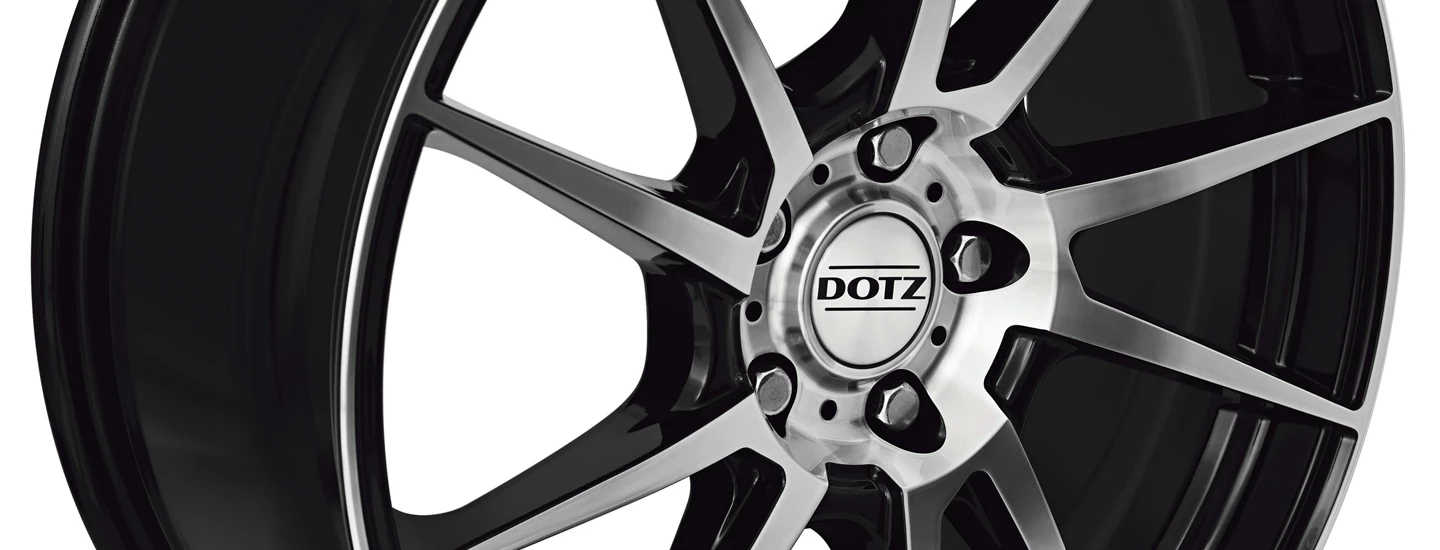 DOTZ Kendo alloy wheel double spoke detail frontal