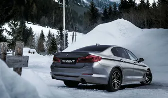 DEZENT TZ-c dark  BMW5 rear