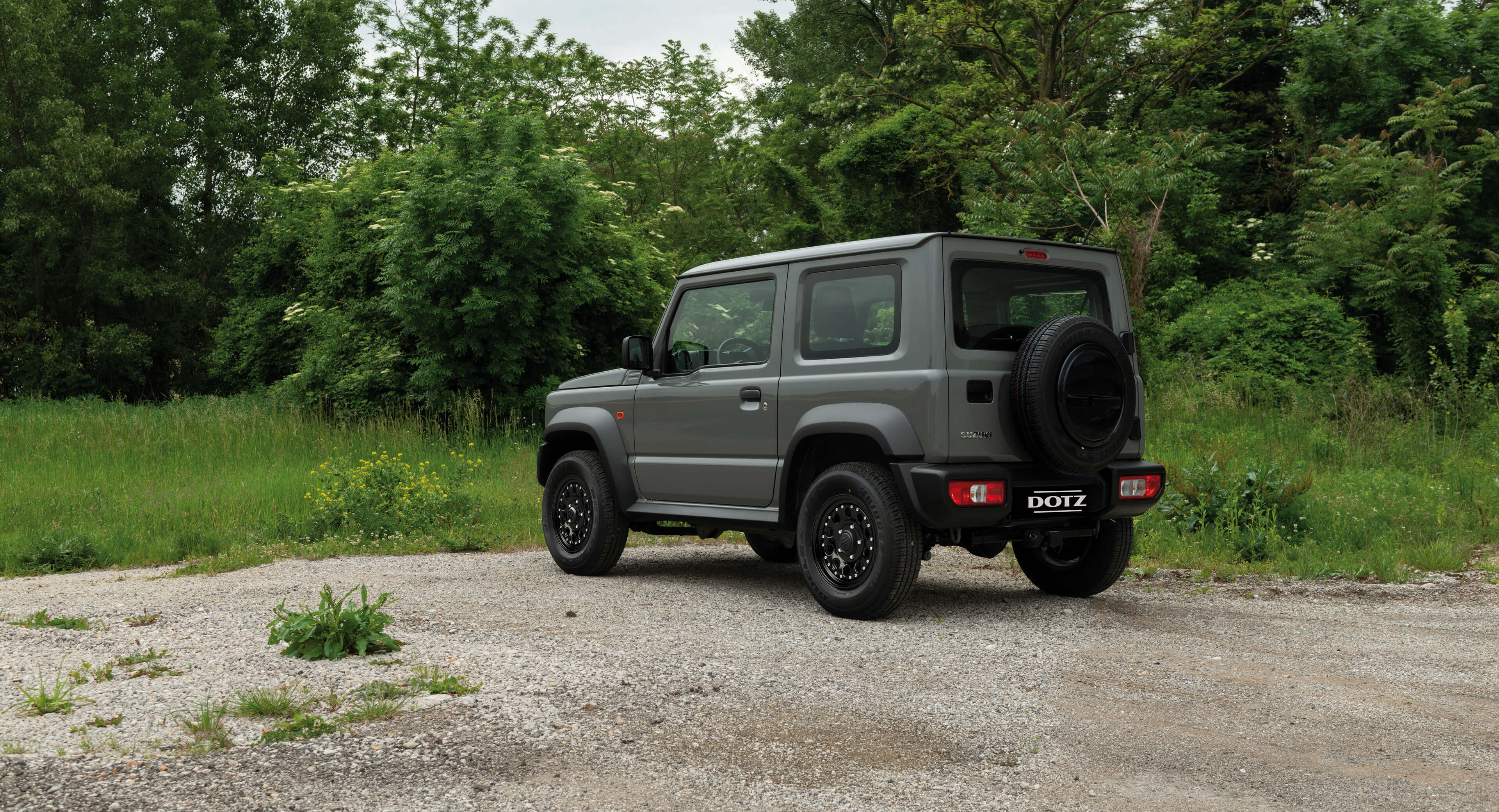 DOTZ SURVIVAL Modular Beadlock 4x4 steel wheel black OffRoad SUVs Suzuki Jimny, Mercedes X-class, Renault Alaskan, Nissan Navara/NP 300