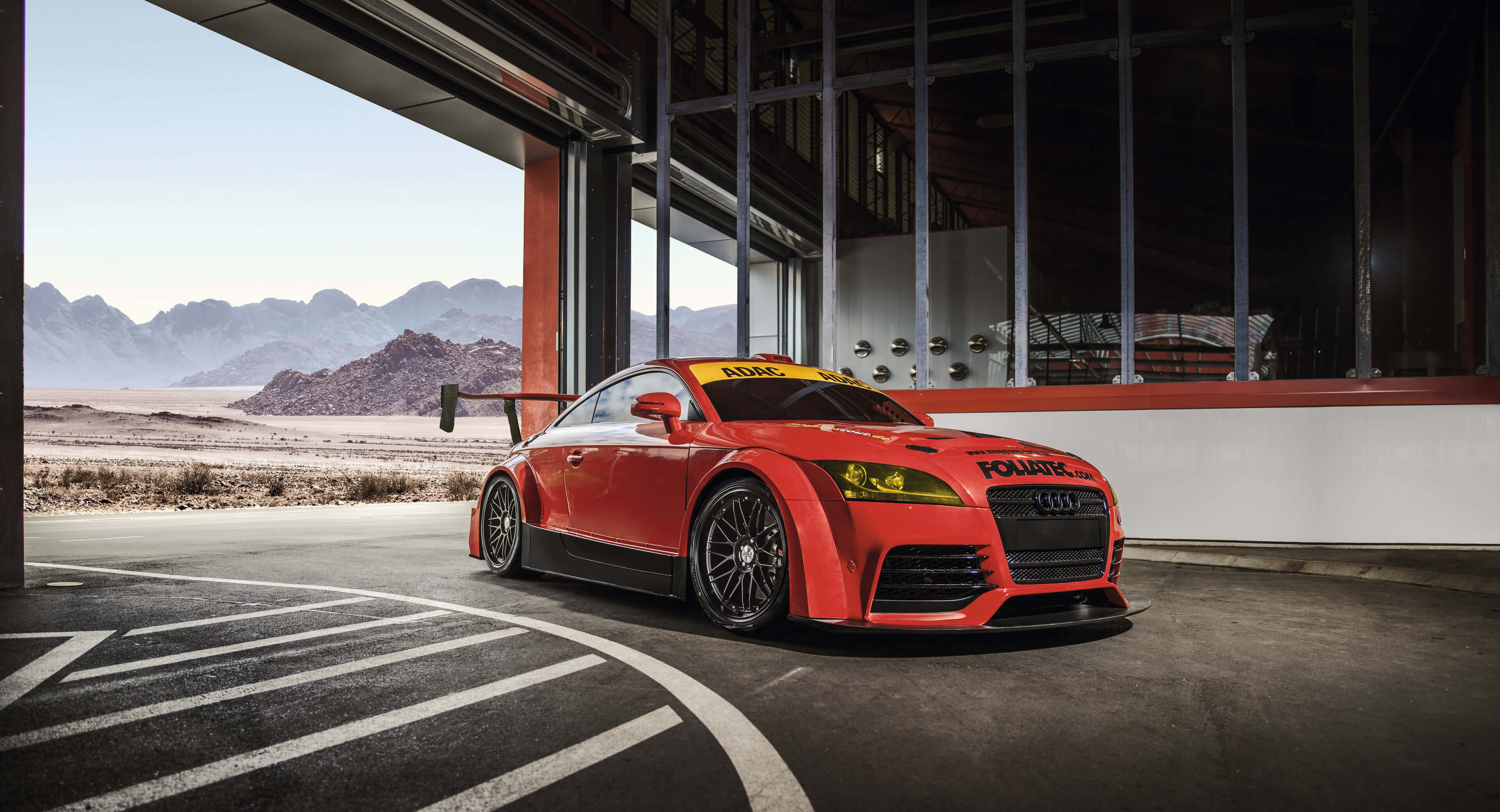 DOTZ Revvo black Audi TTRS frontal