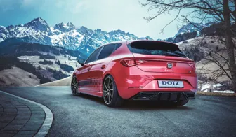 DOTZ Spa dark Seat Leon rear
