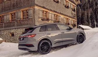 AEZ Porto black Audi Q4 e-tron rear