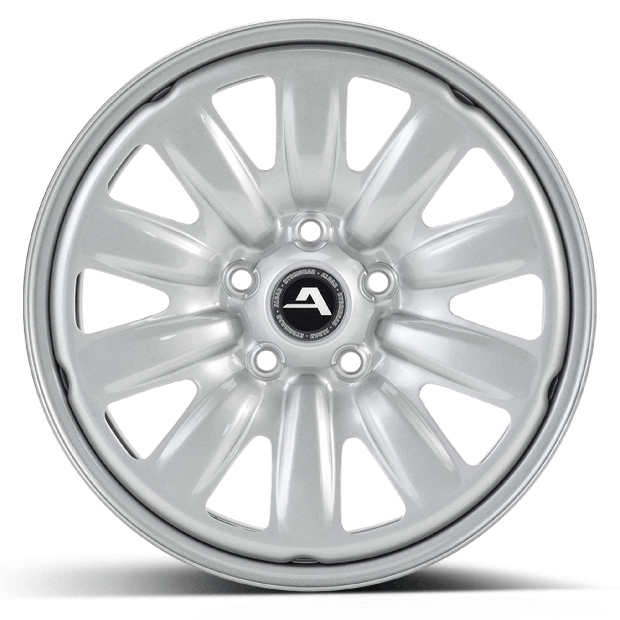 ALCAR hybrid wheel 01 silver frontal