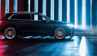 AEZ Crest alloy rim Audi Q7 premium vehicle light effects