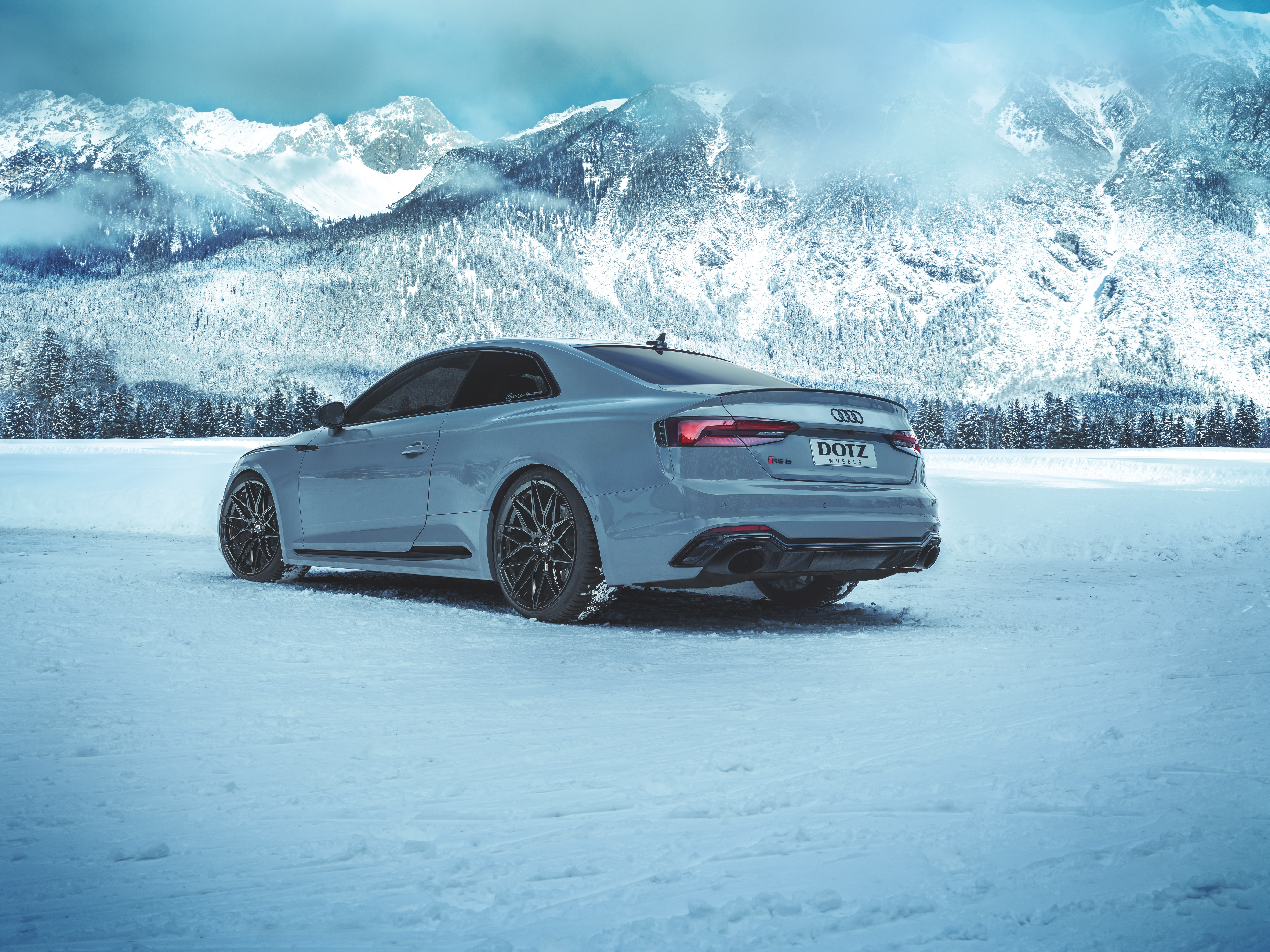 DOTZ Suzuka Black Audi RS5 Heck