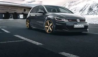 DOTZ MarinaBay bronze VW Golf GTI frontal