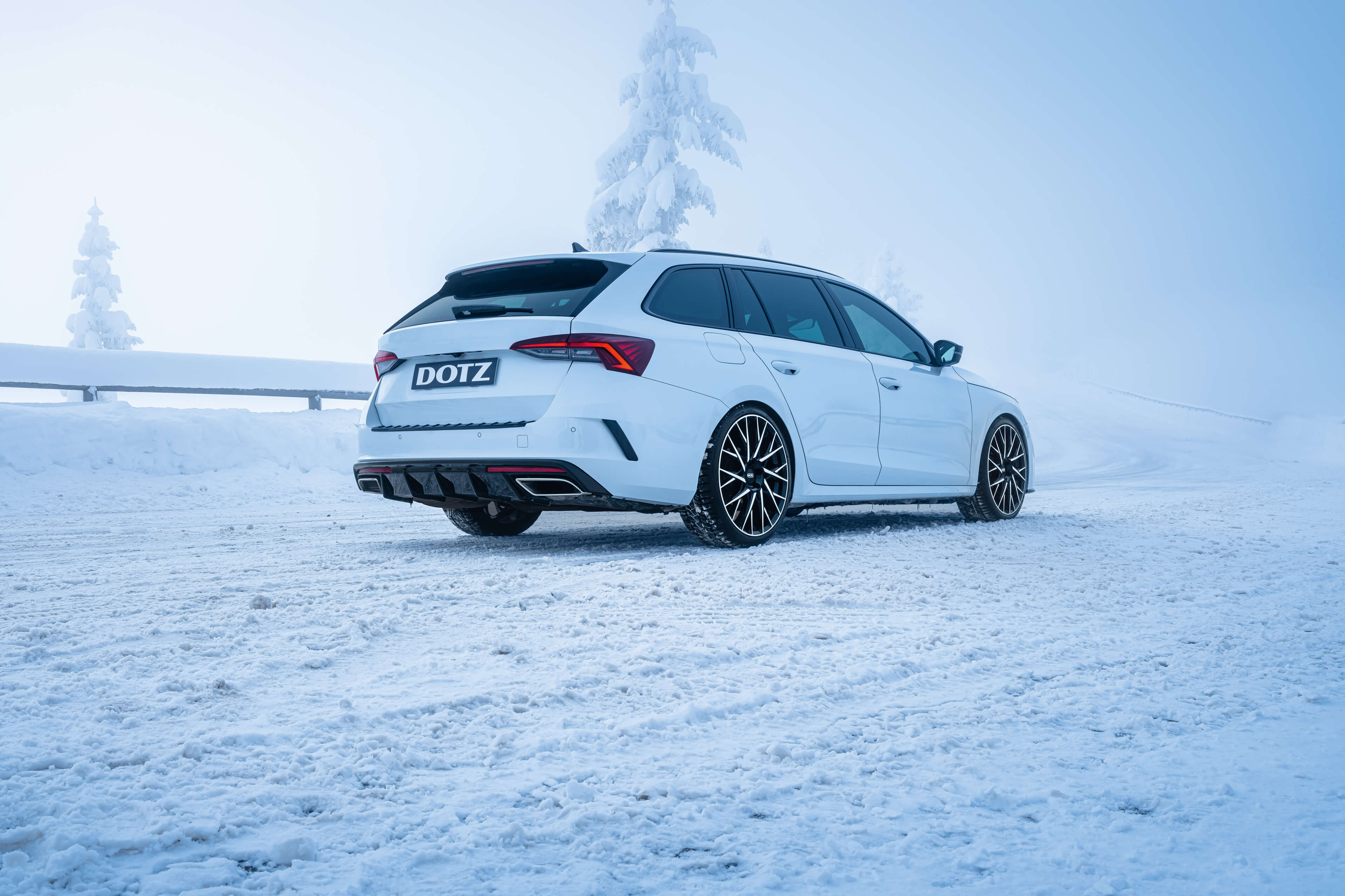 DOTZ Fuji dark Skoda Octavia rear