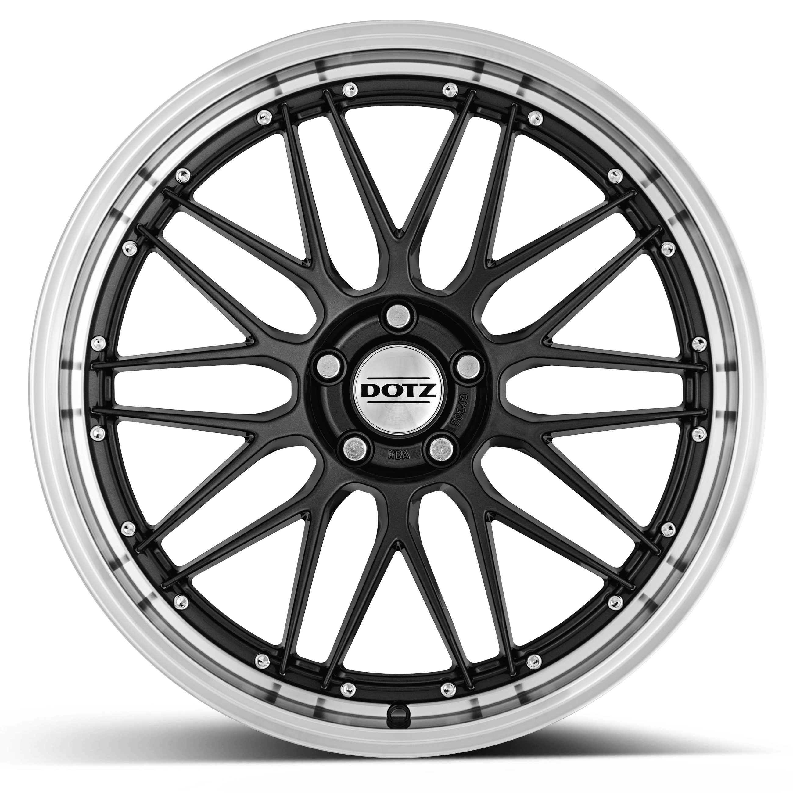 DOTZ Revvo dark alloy wheel front