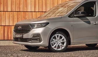 DEZENT TV silver Ford Tourneo side